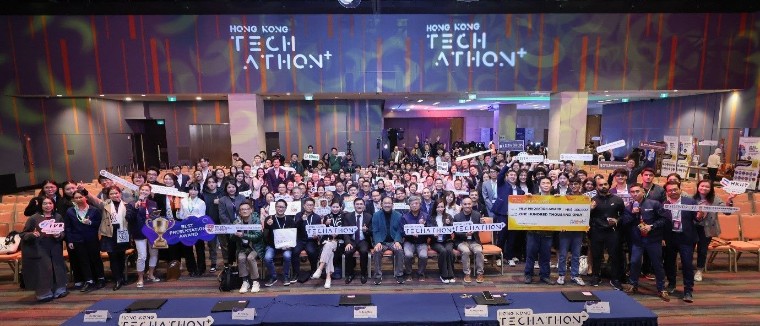 O “Hong Kong Techathon+ 2025” reúne mais de 1.800 talentos tecnológicos globais de instituições