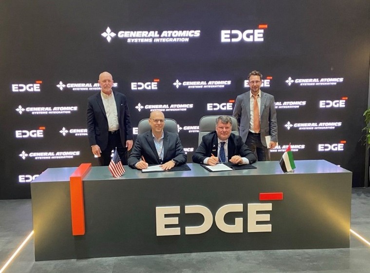 General Atomics e EDGE estabelecem parceria para fabricar, testar e reparar sistemas eletromecânicos