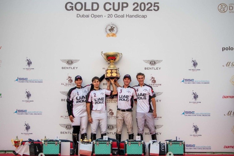 U.S. Polo Assn. renova como patrocionador oficial dos uniformes da Dubai Polo Gold Cup 2025