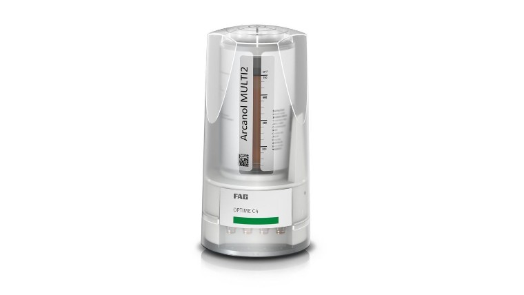 Schaeffler amplia o seu portefólio: Já está disponível o lubrificador inteligente FAG OPTIME C4